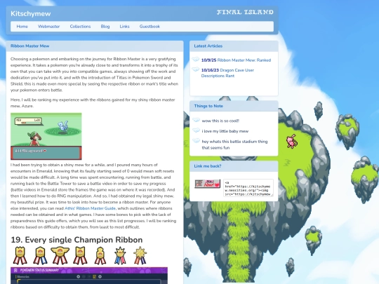 final-island/ribbons-ranked screenshot
