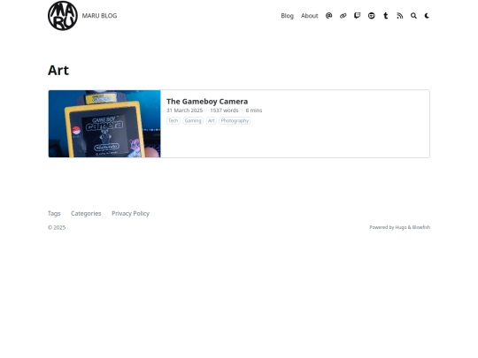 blog/tags/art/page/1 screenshot