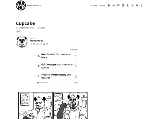marucomics/comics/maru-comics/cupcake screenshot