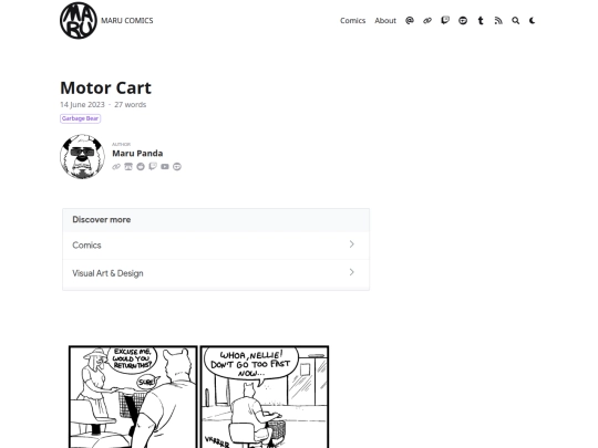 marucomics/comics/maru-comics/motor-cart screenshot