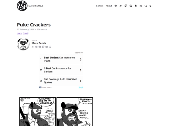 marucomics/comics/maru-comics/puke-crackers screenshot