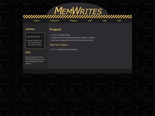 projects screenshot