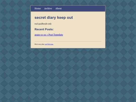 blog screenshot