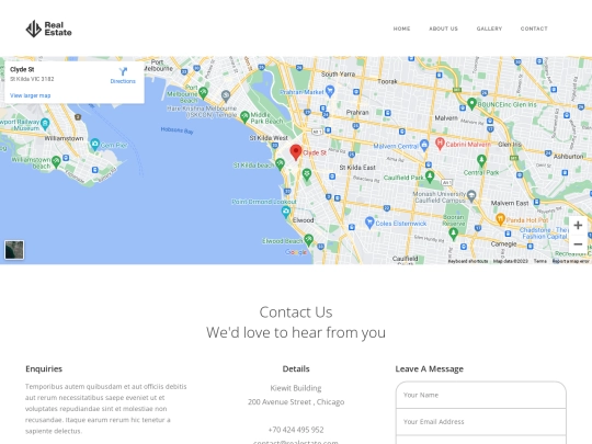 contact screenshot