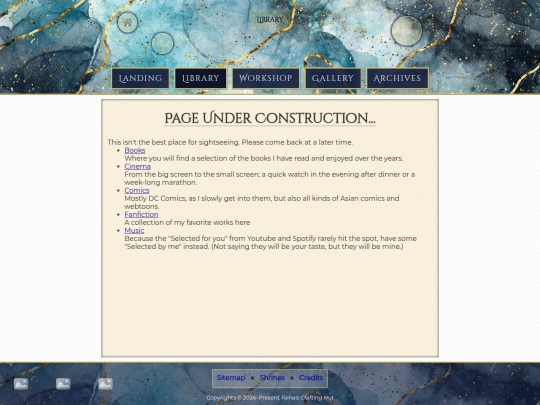 library screenshot