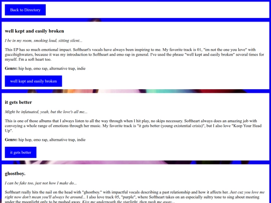 reviews/softheart screenshot
