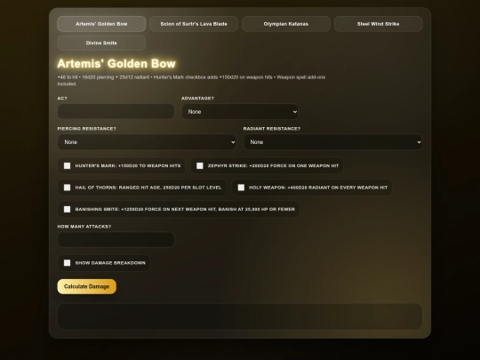 adren/weapons screenshot