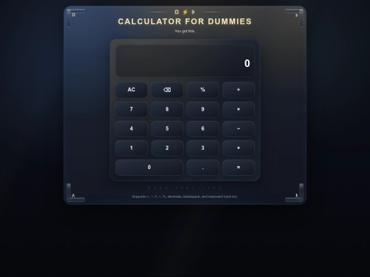 arthur/calc screenshot