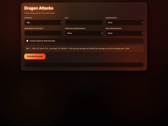 cassandra/dragon screenshot