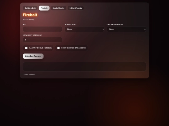 ianto/attackrolls screenshot
