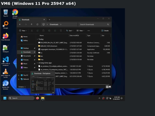 VM6 screenshot