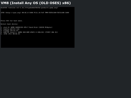 VM8 screenshot