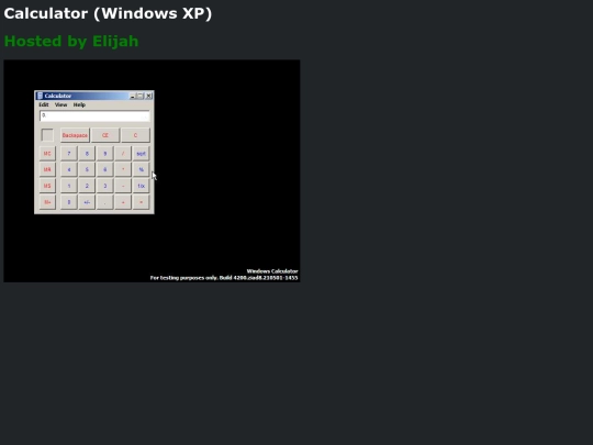 calculator screenshot