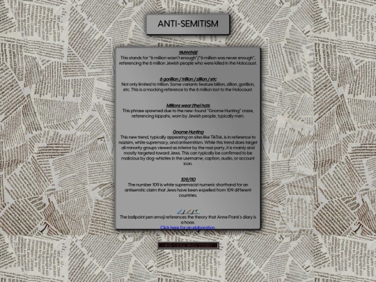 antisemitism screenshot