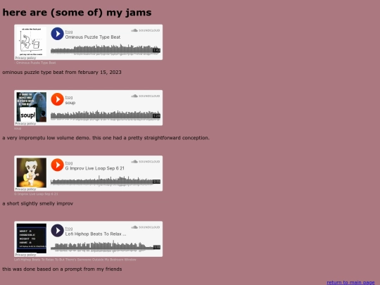 music screenshot