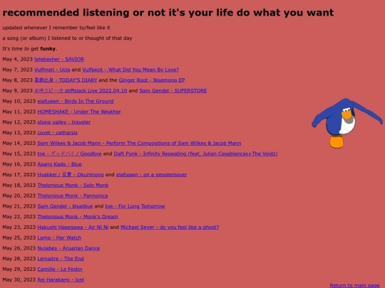 recommended_listening screenshot