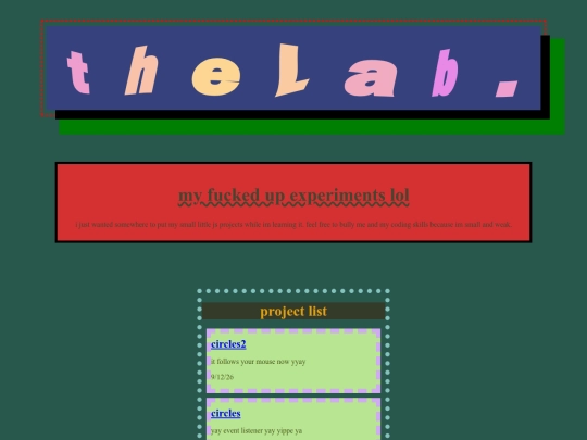lab screenshot