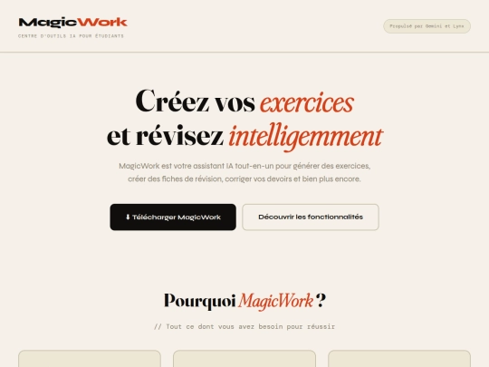 magicwork screenshot