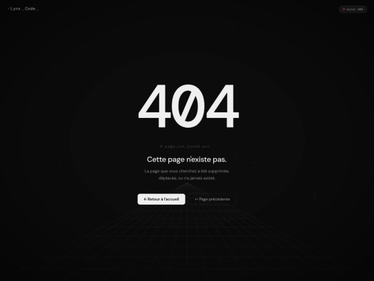 not_found screenshot