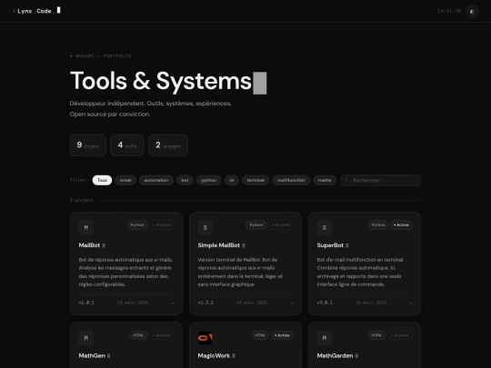 porfolio screenshot
