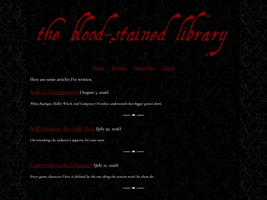 writing screenshot