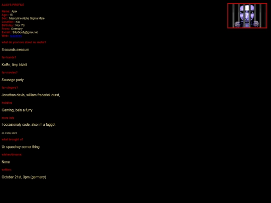 profile/ajax screenshot