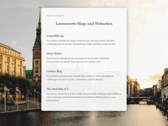 blogs screenshot