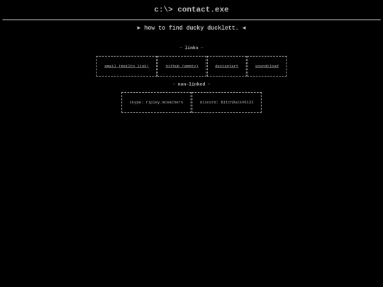 pages/contact screenshot