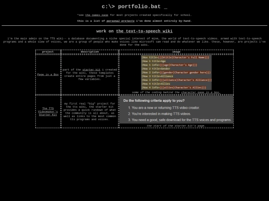 pages/portfolio screenshot
