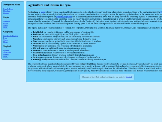 irynawiki/Agriculture screenshot