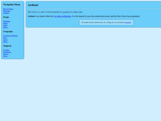 irynawiki/Ardenei screenshot