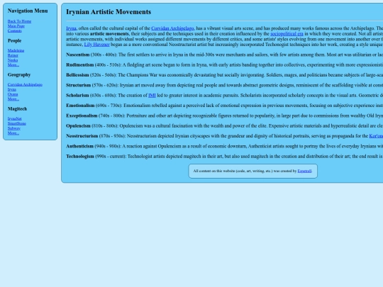 irynawiki/Arts screenshot