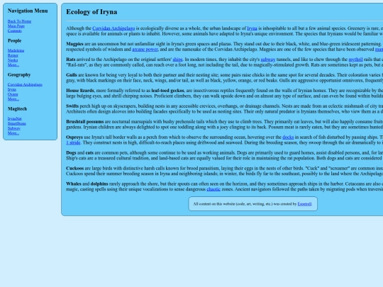 irynawiki/Ecology screenshot