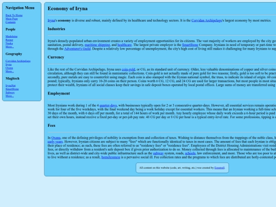 irynawiki/Economy screenshot
