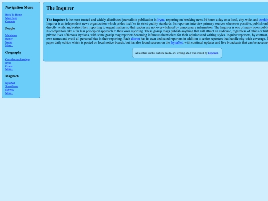 irynawiki/Inquirer screenshot