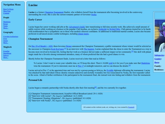 irynawiki/Lucine screenshot