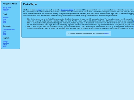 irynawiki/Port_of_Iryna screenshot