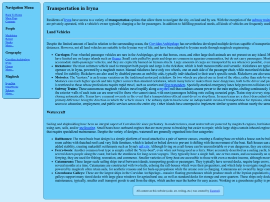 irynawiki/Transportation screenshot
