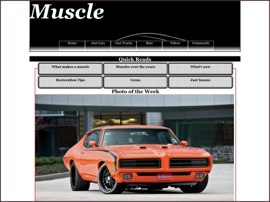 JustCarsMuscle screenshot