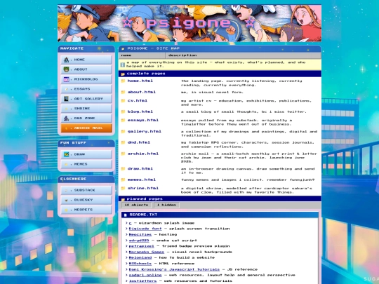 sitemap screenshot