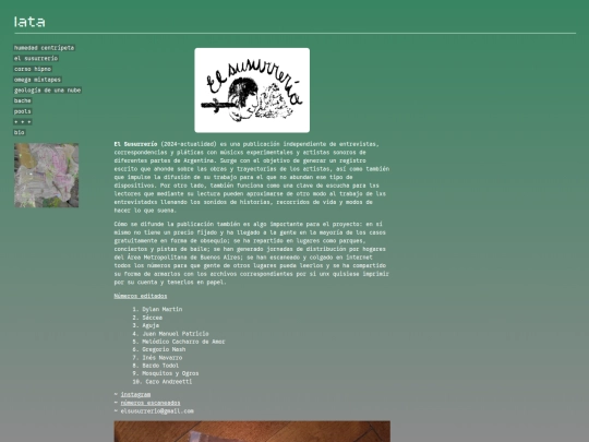 pages/el_susurrerio screenshot