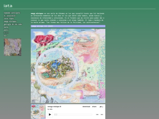 pages/omegas screenshot