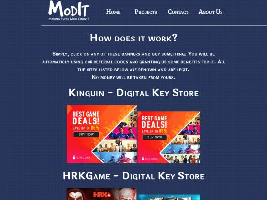 affiliates screenshot