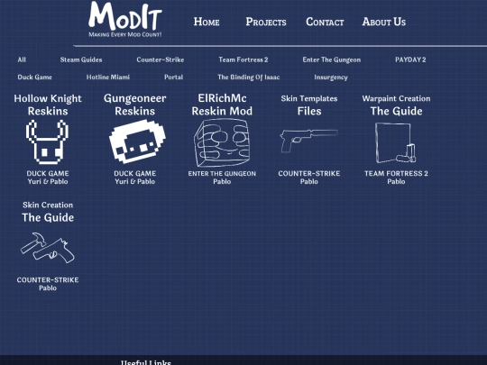 projects screenshot