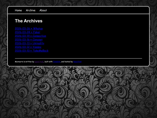 archive screenshot
