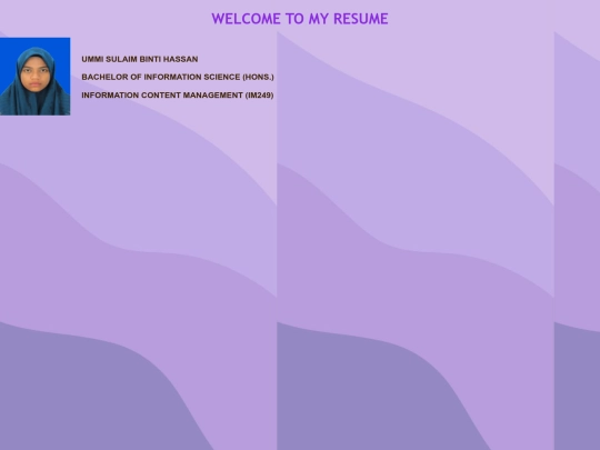 MYRESUME/atas screenshot