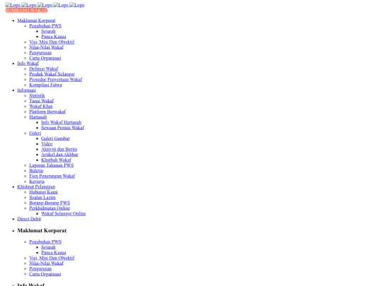 perbadananwakafselangor/PWS/QUESTION/www.wakafselangor.gov.my/soalan-lazim screenshot