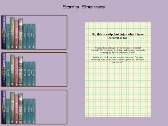 bookshelf screenshot