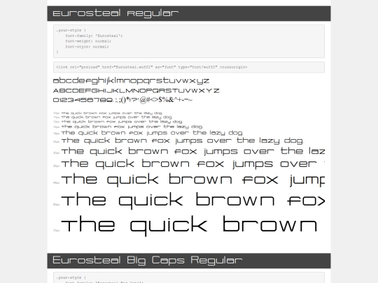 eurosteal/demo screenshot