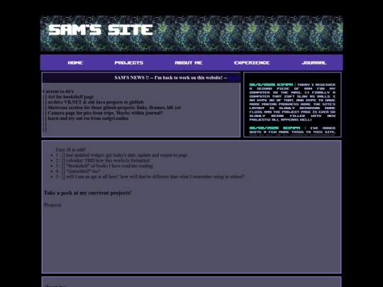 index screenshot